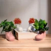 shoes design ceramic pot for home decore